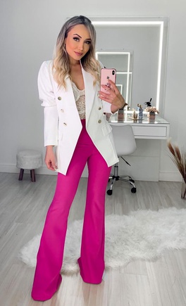 Maxi Blazer Branco